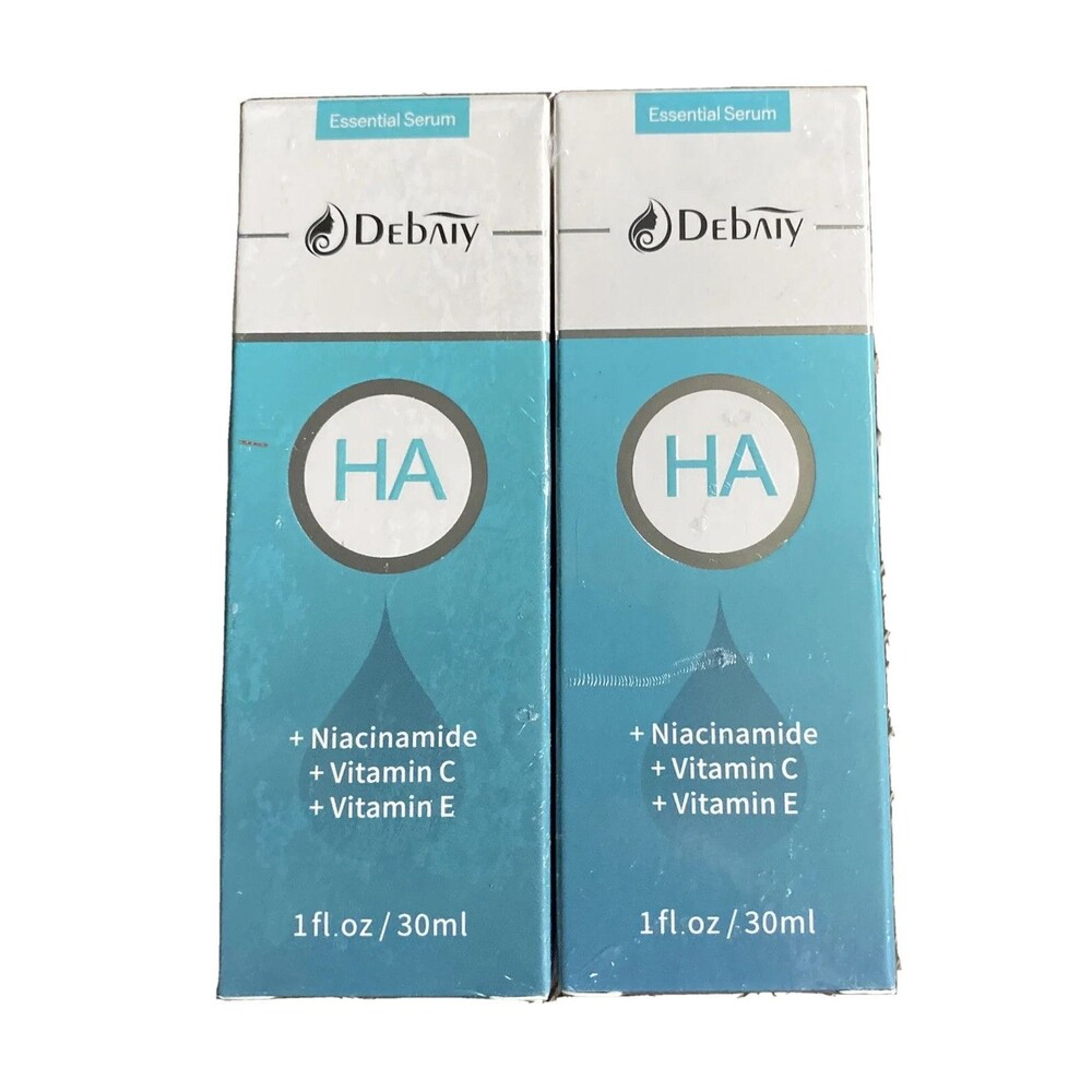 DEBAIY HA Essential Serum 1 fl. oz. Niacinamide vitamin  c  vitamin e lot of 2